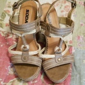 High Wedge Heels Size 6